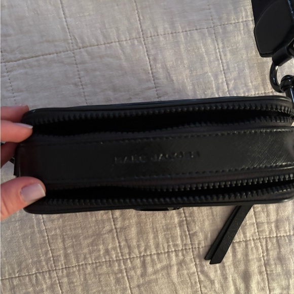 Marc Jacobs Black Leather Snapshot Camera Crossbody - Picture 3 of 5